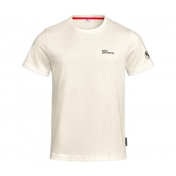 BMW Motorrad T-Shirt Make Life A Ride Logo Ανδρικό Λευκό ΕΝΔΥΣΗ